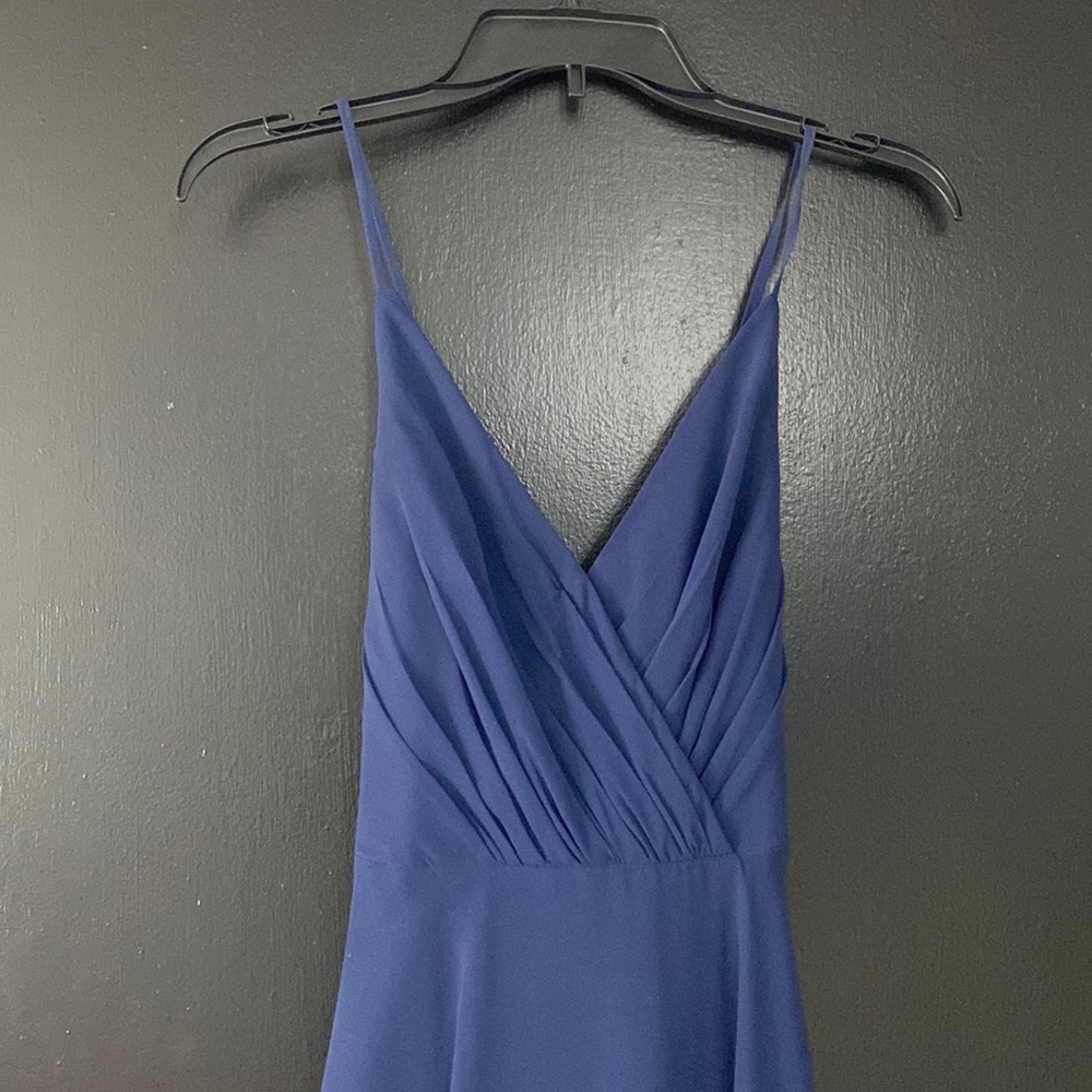 Navy blue bridesmaid dress